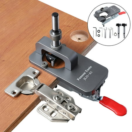

Fnahd 35MM Cup Style Hinge Boring Hole + Bit Wood Cutter Woodworking DIY Tools