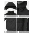 thumbnail image 5 of Wantdo Boy's Winter Jacket Soft Quilted Puffer Jacket with Removable Hood Charcoal 10/12, 5 of 6