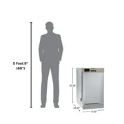 Equator18 Built in Dishwasher 10 Place8 Wash 1/2Load Sensor Wash110V E-Star