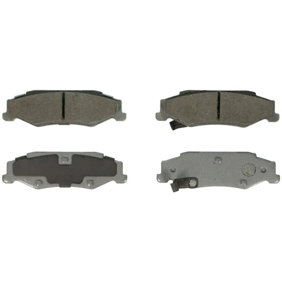 Wagner ThermoQuiet QC732 Ceramic Disc Brake Pad Set Fits select: 1997-2004 CHEVROLET CORVETTE, 2004 CADILLAC XLR