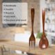 thumbnail image 4 of Juego de cocina de madera para mezclar ensalada, sopa y revolver, utensilios de cocina antiadherentes, cuchara para servir, cocina, 4 of 6