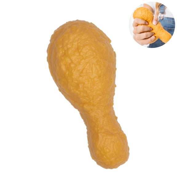 2026 New Simulated Fried Chicken Legs Squishies, Colorful Food Shape Squeeze Balls Stress Relief Sensory for Holiday