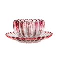 thumbnail image 1 of GUOOL Breakfast Bowl, Flower Pattern Lotus Flower Shaped Lace Decorative Lotus Bowl, pink, 1 of 9