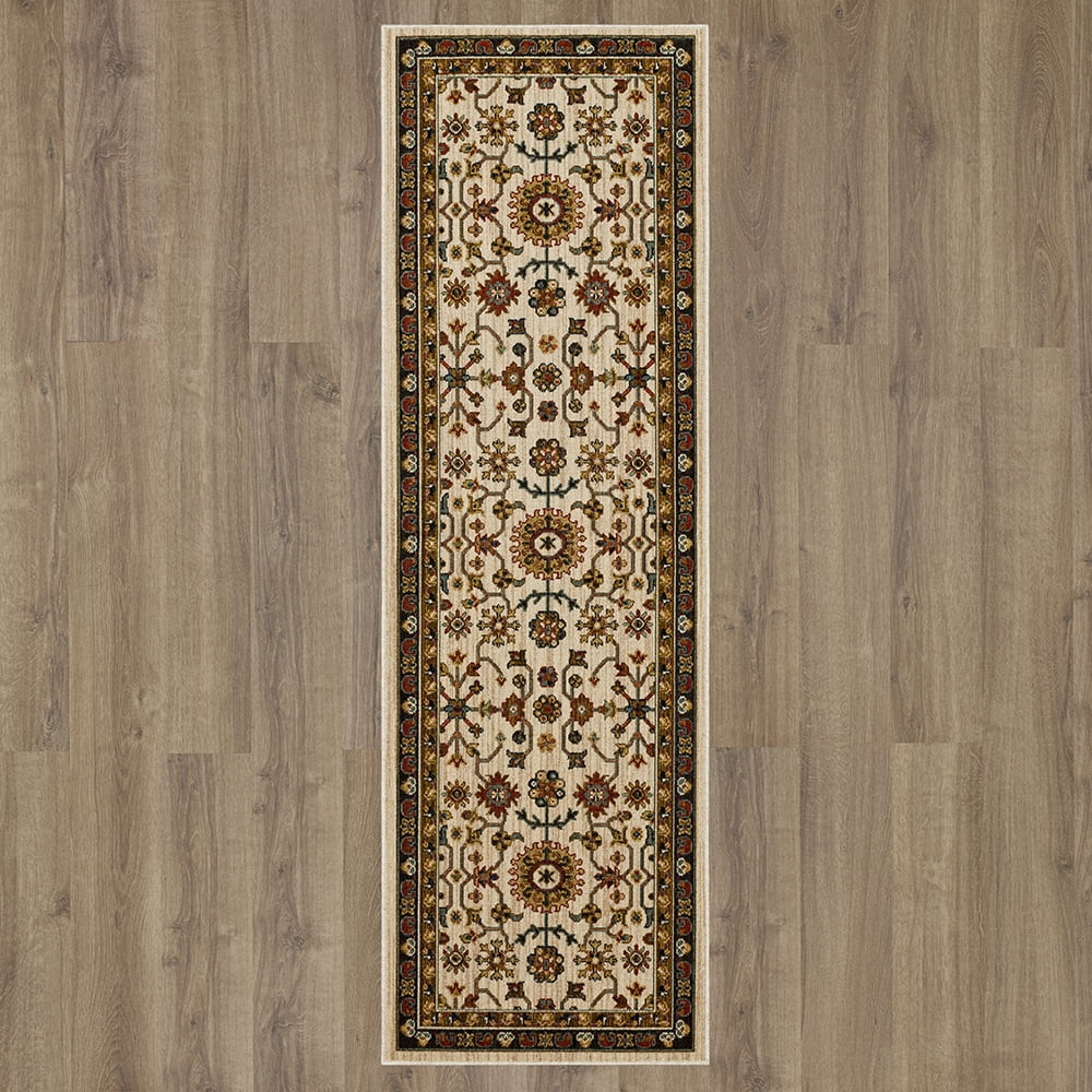 Mohawk Home Monaveen Woven Indoor Runner Rug, Cream, 2' 6" x 8'