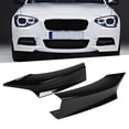 thumbnail image 4 of Front Bumper Lip Kit, Scratch Protection Front Bumper Splitter 2 Pcs Glossy Black Durable  For Car, 4 of 8