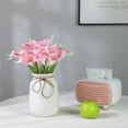 thumbnail image 5 of Artificial Calla Lily Flowers Fake Real Touch Calla Lily Flower for Bridal Wedding Bouquet Arrangements Centerpieces Home Decoration (Pink), 5 of 5