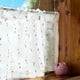 thumbnail image 1 of Cortinas de Cocina Jinchan Semitransparentes con Mini Pompones de Voile de 60 cm, 1 of 9