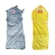 thumbnail image 1 of Funda de sofá de 2 piezas con dibujos animados, protector de muebles, funda de sillón lavable tiburón y pato, 1 of 9