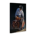 thumbnail image 4 of Stupell Industries Stoic Cowboy & Saddle Novelty Painting Gallery Wrapped Canvas Art Print Wall Art, 30 x 45, 4 of 8