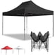 thumbnail image 1 of Carpa Toldo 2x3M Reforzado Plegable Impermeable Facil Armado Y Transporte para Jardín Casa Exterior Uso Rudo Acero Lona (Negro), 1 of 7