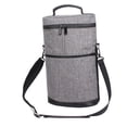 thumbnail image 4 of Bolsa térmica para almuerzo, bolsa térmica aislante, bolsa reutilizable y ligera para el almuerzo. gris, 4 of 9