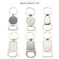 thumbnail image 3 of Keychains Key Rings Bottle Can Opener Multi-purpose Lifter Accessory Pendants Ornament Making Decoration Favors Kitchen Oval Shape, 3 of 7