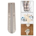 thumbnail image 2 of Hyasfey Multi-Functional Sock Ruler Accurate Scale Portable Wooden High Hardness DIY Knitting Weaving Crochet Size Measurement Gauge Tool, 2 of 7