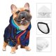 thumbnail image 3 of Fotbe Neon City Map Sudadera con Estampado para Perros Pequeños – Suéter con Capucha para Mascotas, Tela Suave de Forro Polar con Bolsillo-Medium, 3 of 7