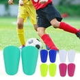 thumbnail image 4 of Pebbuoy 1 Pair Mini Soccer Shin Guards Anti-Slip Kids Teens Adults Soccer Players Miniature Shin Pads Protectors Football Games Protective Equipment, 4 of 7
