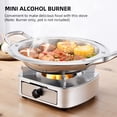 thumbnail image 2 of Stainless Steel Adjustable Firepower Windproof Drawer Style for Barbecue Hotpot Outdoors Cooking, 2 of 7