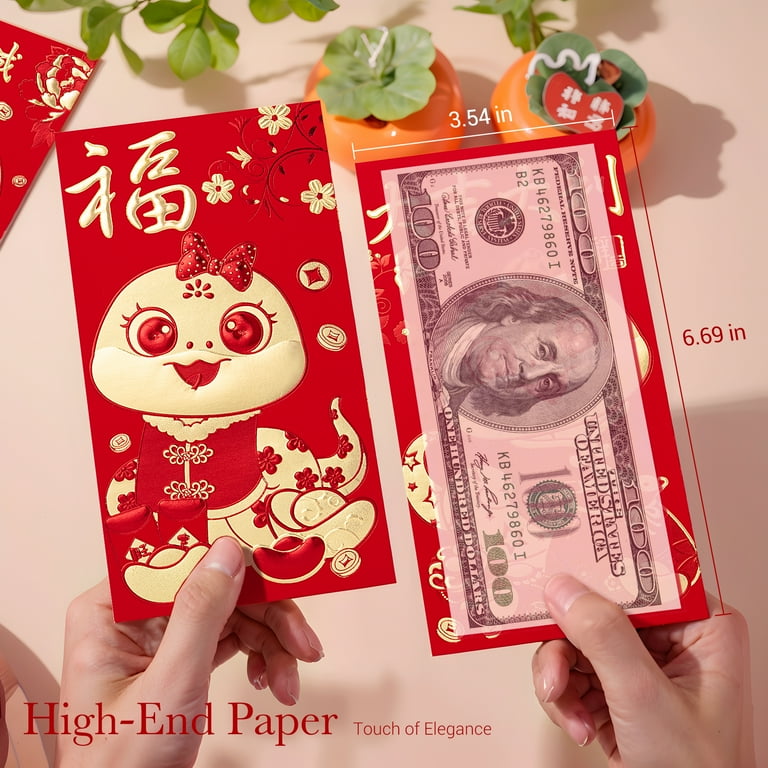 ThxToms 36pcs Red Envelopes Chinese New Year,Red Chinese ThxToms 36pcs Red Envelopes Chinese New Year,Red Chinese