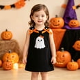 thumbnail image 2 of mgoYE Toddler Baby Girl Halloween Outfit Sleevless Tank Dress A-line Dress, 2 of 6