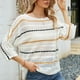 thumbnail image 5 of Suéteres de Otoño Para Mujer Casual Erógeno Moda Cuello Pico Color Sólido Manga Larga Tops Blusa Odeerbi  ODB138860, 5 of 7