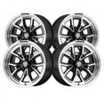 thumbnail image 3 of Centerline MM4 633MB Machined Black Wheel Rim, 20" x 9" 5 x 115mm 18mm, 633MB-2091518, 3 of 5