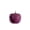 Orchid, variant on Sorrel Pearlescent Apple Decor – Decorative Ceramic Apple Figurine, Modern Home Table Decor, Glossy Finish Accent for Living Room, Office & Shelf Decoration (Large, Purple)