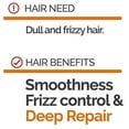 thumbnail image 3 of Novex Brazilian Keratin Hair Mask, Frizz Control and Damage Repair, All Hair Types, 14 oz, 3 of 6