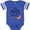 Football Blue and White, variant on Inktastic I Love My Great Grandmother to the Moon and Back Boys or Girls Baby Bodysuit