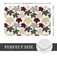 thumbnail image 2 of Haiem maple leaves Pattern Front Door Mat Indoor Outdoor Entrance, Waterproof All-Season, All-Weather Doormat, Durable Flannel Fabric, Fade Resistant, Low Profile, 16x24in, 2 of 7