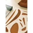 thumbnail image 4 of Artcore Tufted Brown Boho Abstract Area Rugs, 5 x 8, Handmade Wool, 4 of 4