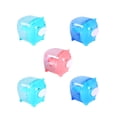 thumbnail image 1 of Miangastore 5pcs Mixed Piggy Pencil Sharpener Cartoon Pig Handheld Sharpener, 1 of 7