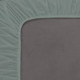thumbnail image 2 of Mainstays 300TC Cotton Rich Percale Easy Care Bed Sheet, Grey Queen Fitted Sheet, 2 of 7