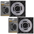 thumbnail image 1 of Niche Front Brake Rotor Pad Semi Metallic Kit for Kymco MXU 500 ATV MK1006712, 1 of 6