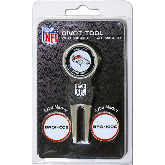 Team Golf Denver Broncos Divot Tool and Marker Set