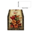 thumbnail image 3 of Thanksgiving Tableware 13x72 Inch Fall Table Runner Thanksgiving Harvests Table Runner Autumns Pumpkin Maple Leaf Runners for Home Kitchen Dining Party Decoration, 3 of 6