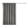 thumbnail image 3 of SunSmart Maya Polyester Fabric Heathered Window Panel in Gray, 3 of 6