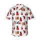 thumbnail image 1 of Balery Cute Cat And Christmas Gift Camisas hawaianas de manga corta para hombre, camisas playeras de corte holgado, camisas de vacaciones con botones,Large, 1 of 7