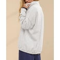 thumbnail image 3 of Sudadera Gacaky casual de manga larga de gran tamaño para mujer, 3 of 6