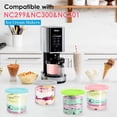 thumbnail image 2 of Ice Cream Tubs For Ninja Creami Nc299 Nc300 Nc301, Set Of 4 Ice Cream Containers For Ninja, Creami Pot For Ninja, 2 of 4