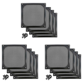 thumbnail image 1 of 140mm Desktop Computer Case Fan Dust Filter Grills Dustproof Case Cover with Screws, Aluminum Frame Mesh, 12 Pack, 1 of 6