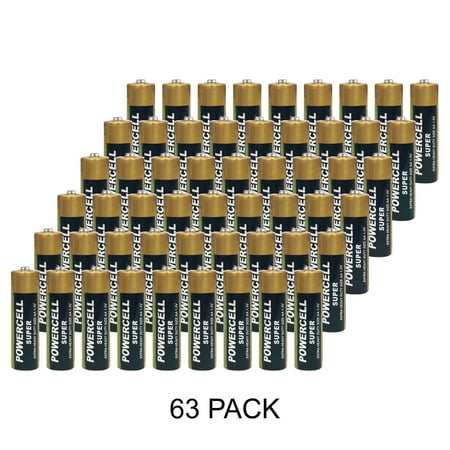 - Powercell Super Extra Heavy Duty Size AA 1.5V Batteries