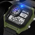 thumbnail image 4 of Reloj deportivo digital espejo de resina acrílica reloj para exteriores WR30M resistente al agua retro para estudiantes para uso diario ANGGREK Otros, 4 of 8