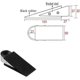 thumbnail image 2 of 5x Lighted Reading Magnifier with 6 LED Lights 2 UV Lamps Handheld Magnifier with 90mm Lens High Definition Portable Reading Magnifier for Reading, Je, 2 of 5