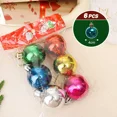thumbnail image 3 of 6/60 piezas de bolas de Navidad de 4 cm con purpurina para colgar en el árbol de Navidad, bolas colgantes para decoración de fiestas en el hogar, regalo de Año Nuevo, 3 of 5