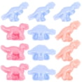 thumbnail image 4 of 12pcs Dough Dinosaur Toys Plastic Molds Dinosaur Maker Clips for Clay Modeling, 4 of 7