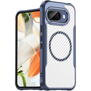 REQO pour Google Pixel 9a Cas : Google Pixel 9a 5G Coque de téléphone, Magnetic Translucent Matte robuste antidérapant mince Couverture de téléphone cellulaire, protection de la goutte militaire Meilleur étui de téléphone