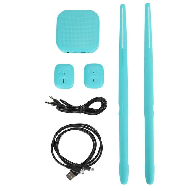 Portable Electronic Drum Set with Drumsticks and Pedals for Adults and Kids Beginners