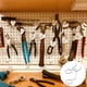 thumbnail image 2 of 10 PCS organizadores de destornillador Pegboard portabrochas de doble tolla, 2 of 7
