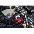 thumbnail image 5 of Kuryakyn 7178 Tapa de tanque de combustible/gasolina emergente con montaje empotrado y ventilación con roscas derechas para motocicletas Harley-Davidson 1996-2019 con tanques de tornillo, cromado, 5 of 5