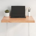 thumbnail image 1 of vidaXL Table Top Light Brown 60x40x(2-4) cm Treated Solid Wood Live Edge, 1 of 5