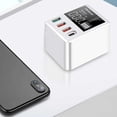 thumbnail image 2 of JOGZMZ Multi-port Fast Charge 4-port USB Intelligent Identification Display Charger QC3.0/PD20W Fast Charge Travel Charger, 2 of 8